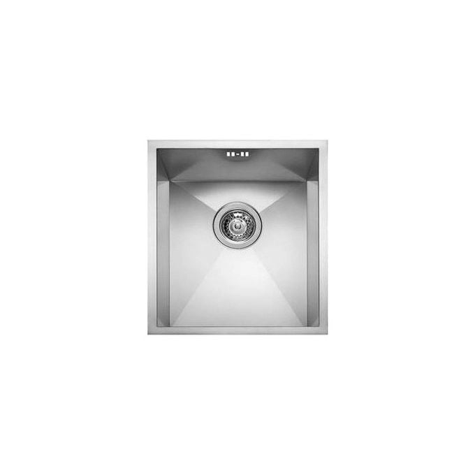 Elleci LIQ340SACUN Square 340 Lavello Inox 1 Vasca 38 cm Satinato cartone