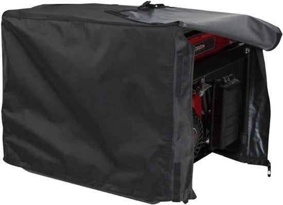 Generator afdekking acqua resistente per esterno, protezione degli generatori elettrici - Robusto 210D poliestere - Universale (Nero)