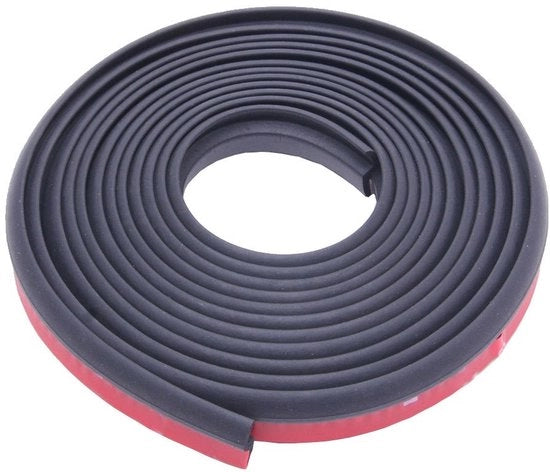 Striscia di gomma autoadesiva - 4 Metri - Striscia di resistenza - Installazione facile - Gomma per porte auto