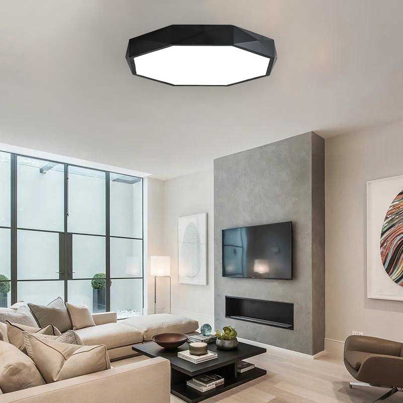 Lampada Diamond App863-c Black 50 Cm