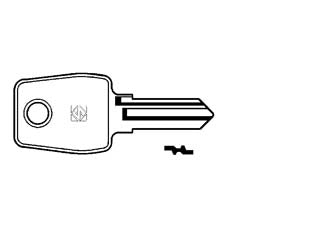 CHIAVI PER CILINDRI L&F 5 SPINE PICCOLE LF23R- - LF23R DX - 10 pezzi SILCA