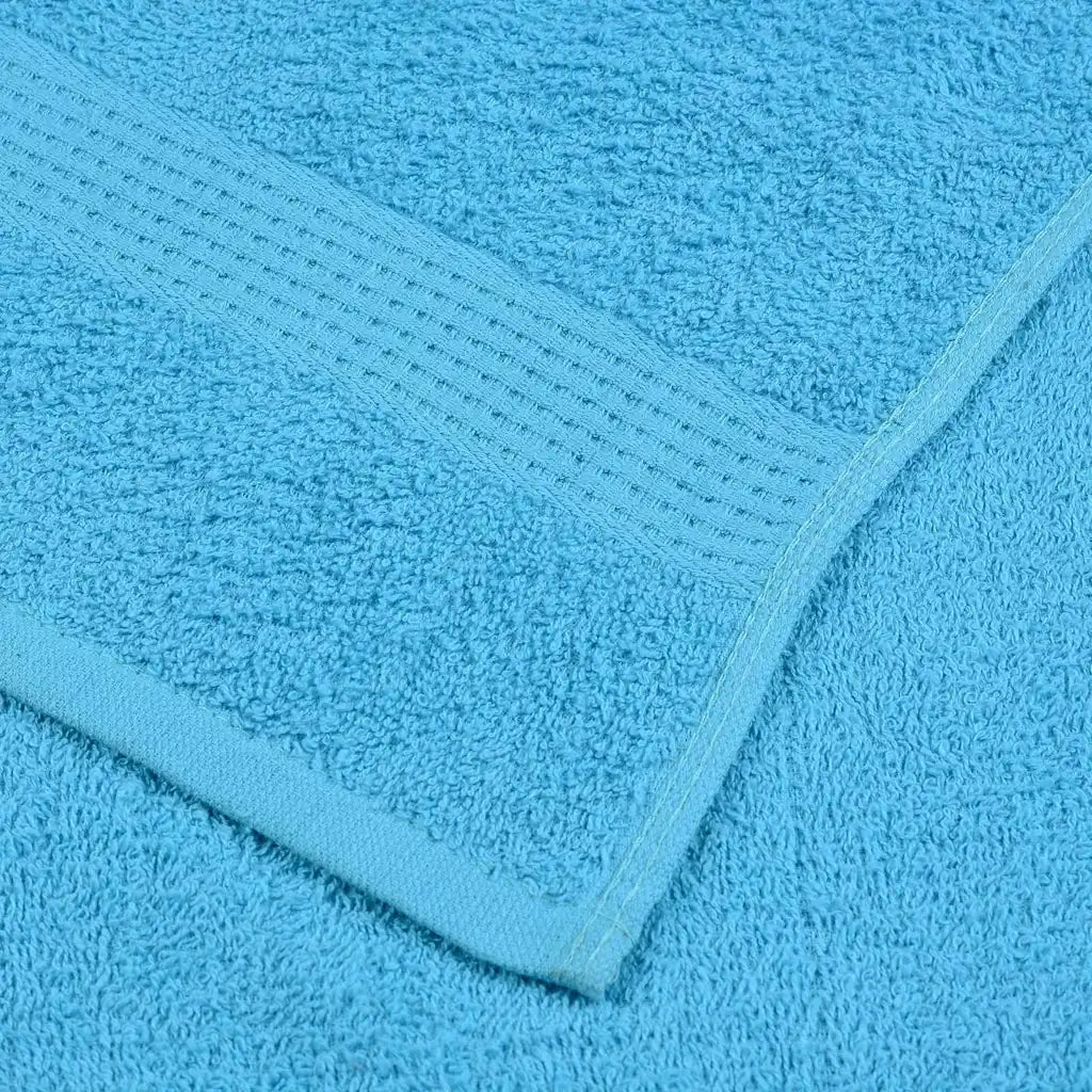 Asciugamani da bagno FROGN 4 pz Turchese 100x150 cm 360 g/m² 136981