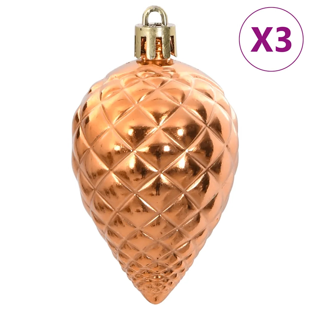 Palline di Natale 98 pz Rame Ø3/4/6 cm 4100015