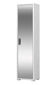 Colonna 1 anta bianco+specchio già montato L43.7 H175 P33