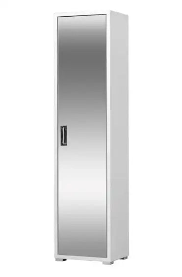 Colonna 1 anta bianco+specchio già montato L43.7 H175 P33