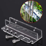 Supporto per attrezzi per acquario acrilico - ripostiglio per pinza e forbici per cura delle piante acquatiche.