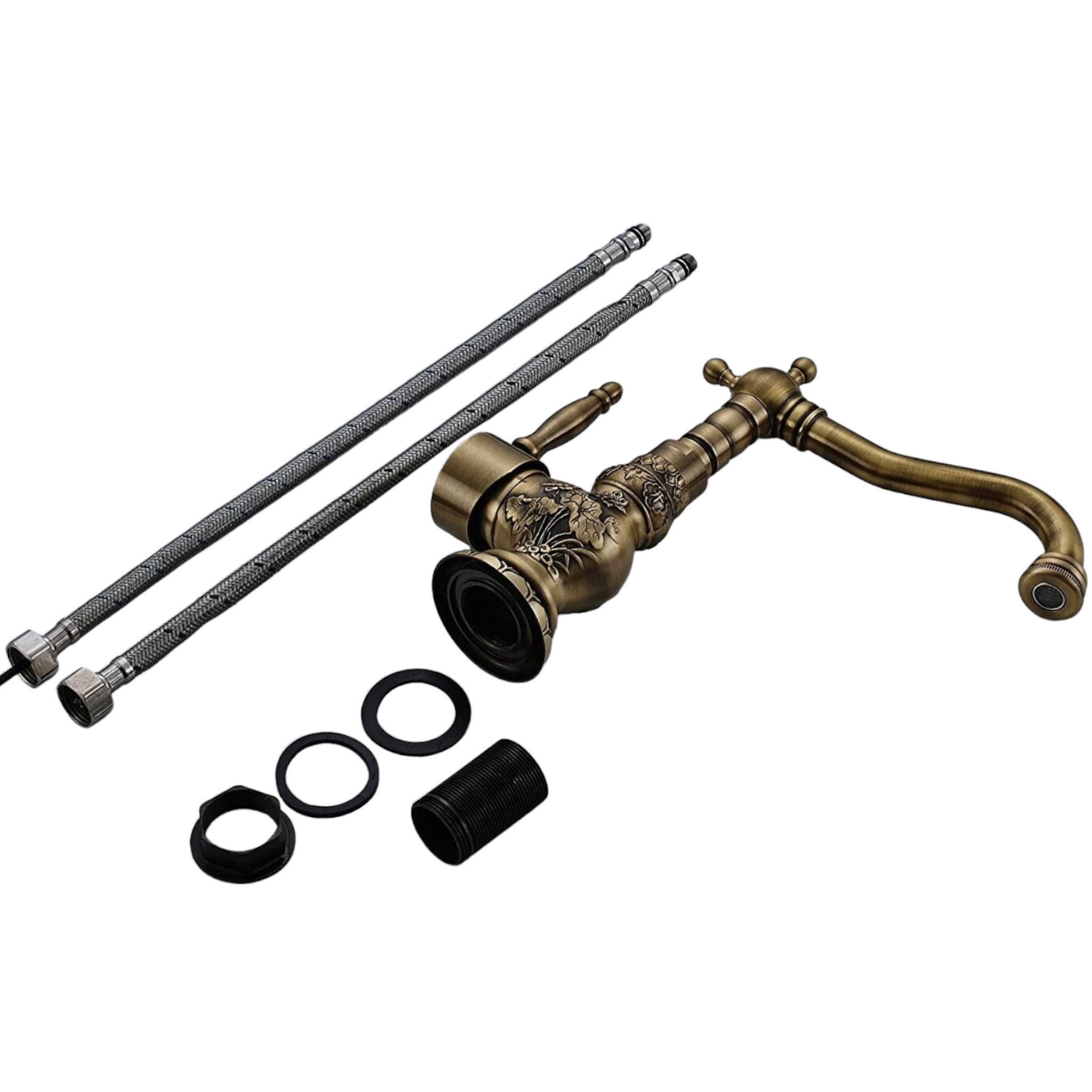 Miscelatore vintage da lavabo artistico