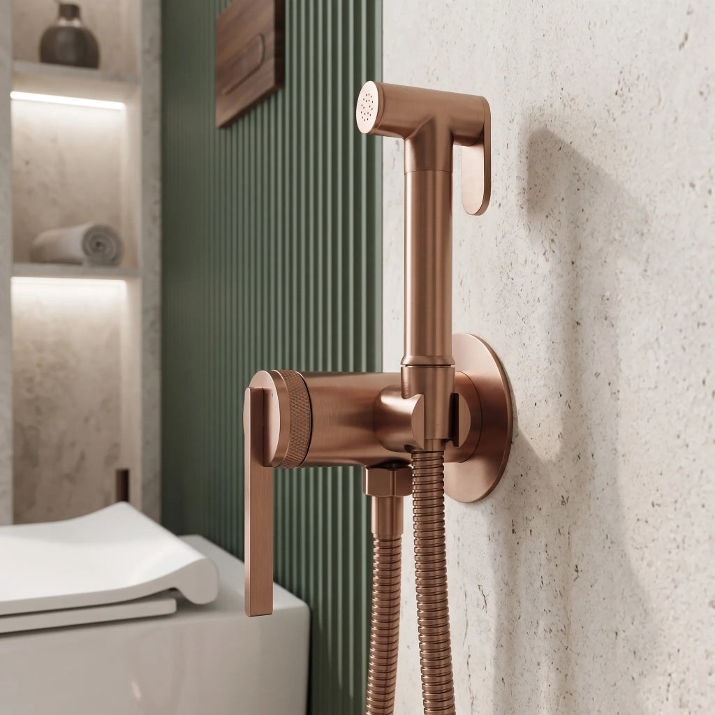 Rubinetto Bidet Rea Grace Brush Copper