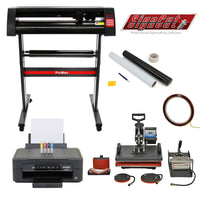 Bundle creativo PixMax con pressa a caldo 5 in 1 e plotter vinile 720mm