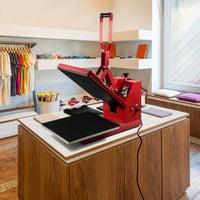 Kit pressa a caldo 38x38cm e stampante per sublimazione con accessori