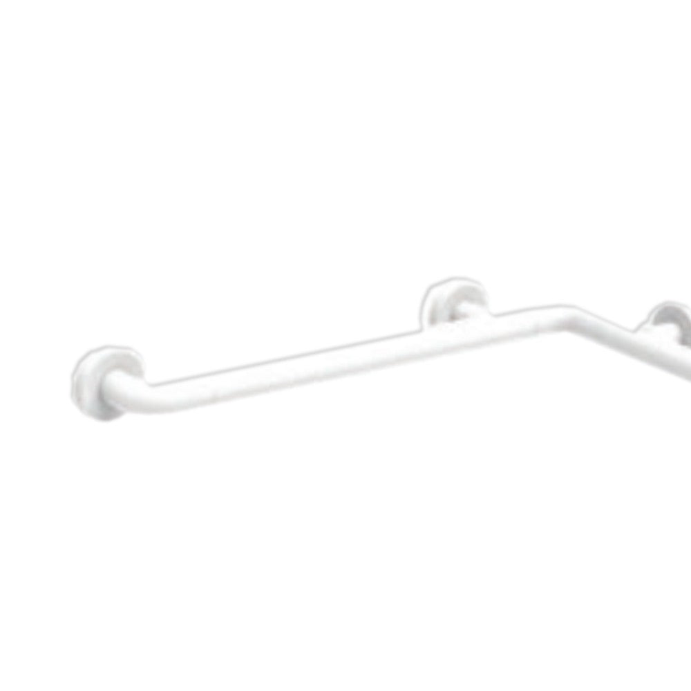 Angolare di sicurezza sx-dx 70x70x110h alluminio bianco