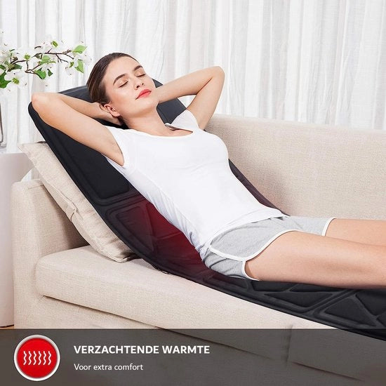 Cuscino di massaggi con calore e massaggi di vibrazione - Apparecchio di massaggi elettrico full-body