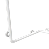 Angolare di sicurezza sx-dx 70x70x110h alluminio bianco