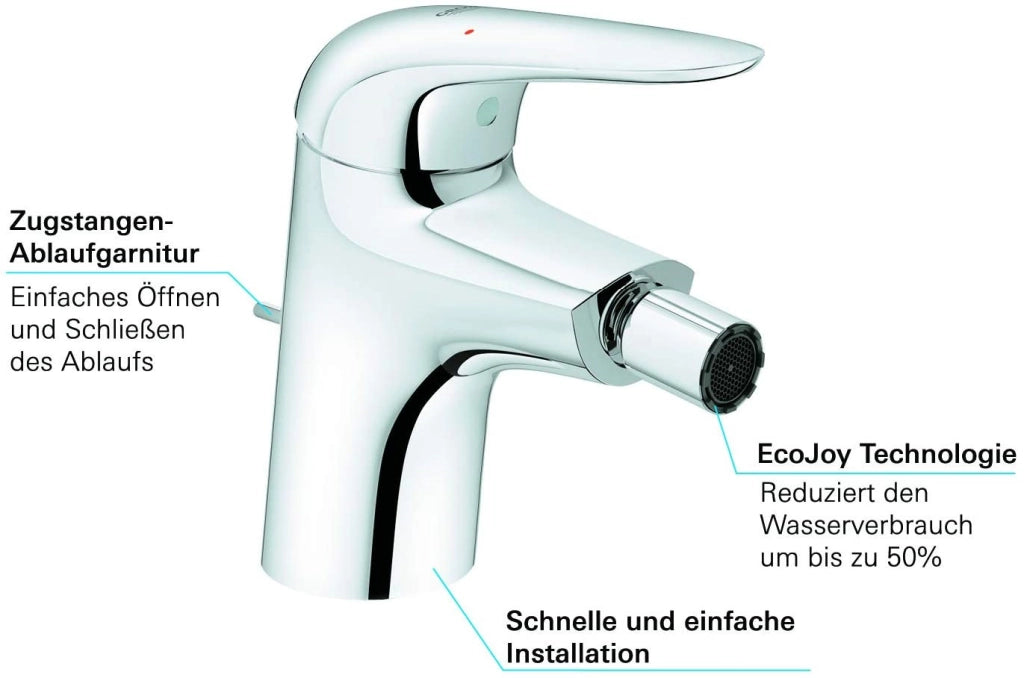 Miscelatore bidet Grohe mod. Eurostyle monocomando cromato