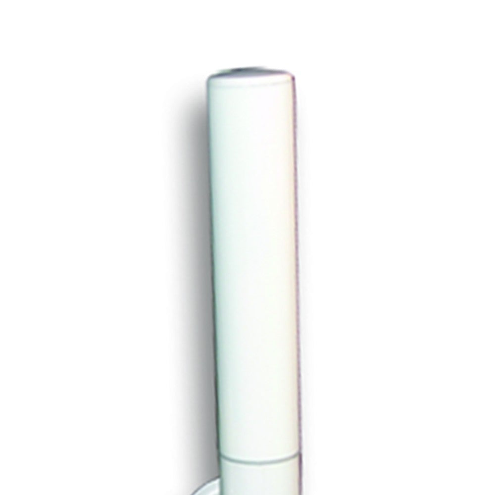 Portarotolo di scorta in alluminio bianco