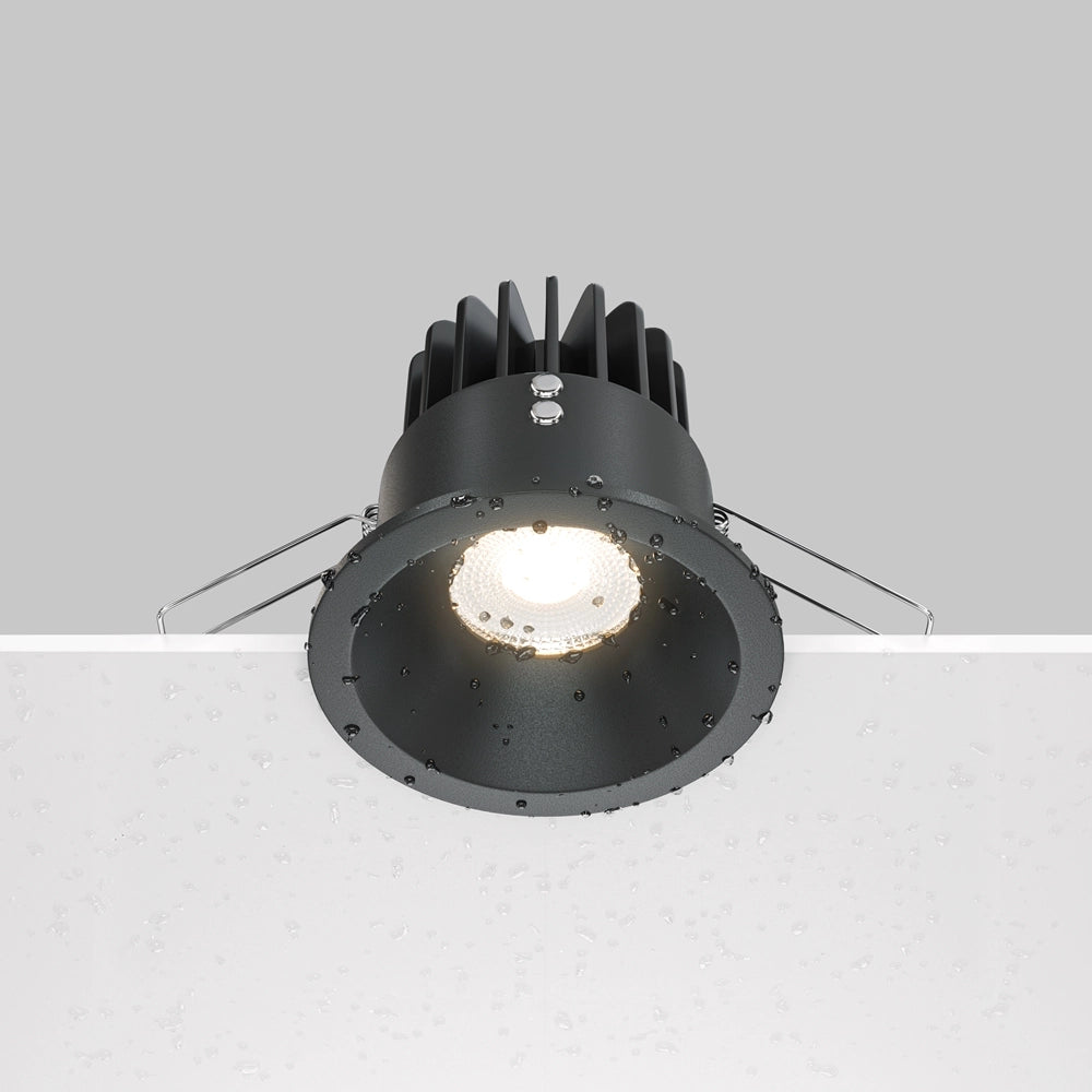Maytoni Zoom faretto incasso LED 12W 3000K IP65 nero