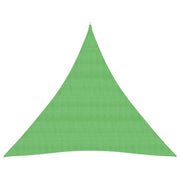 Vela ombreggiante/ombrellone 160 g/m² 4 x 4 x 4 m HDPE verde chiaro 02_0009389