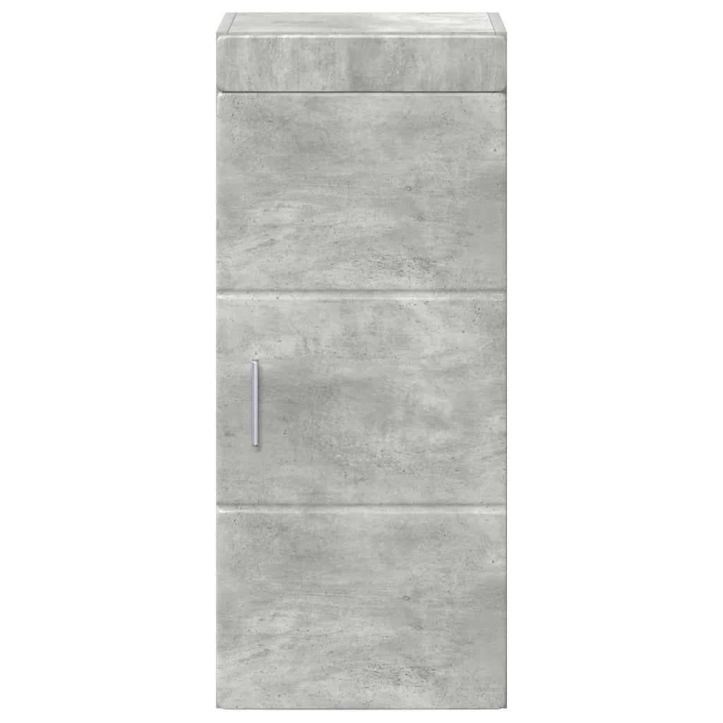 Armadio da bagno a muro TULUM Grigio cemento 37 x 24,5 x 86 cm
