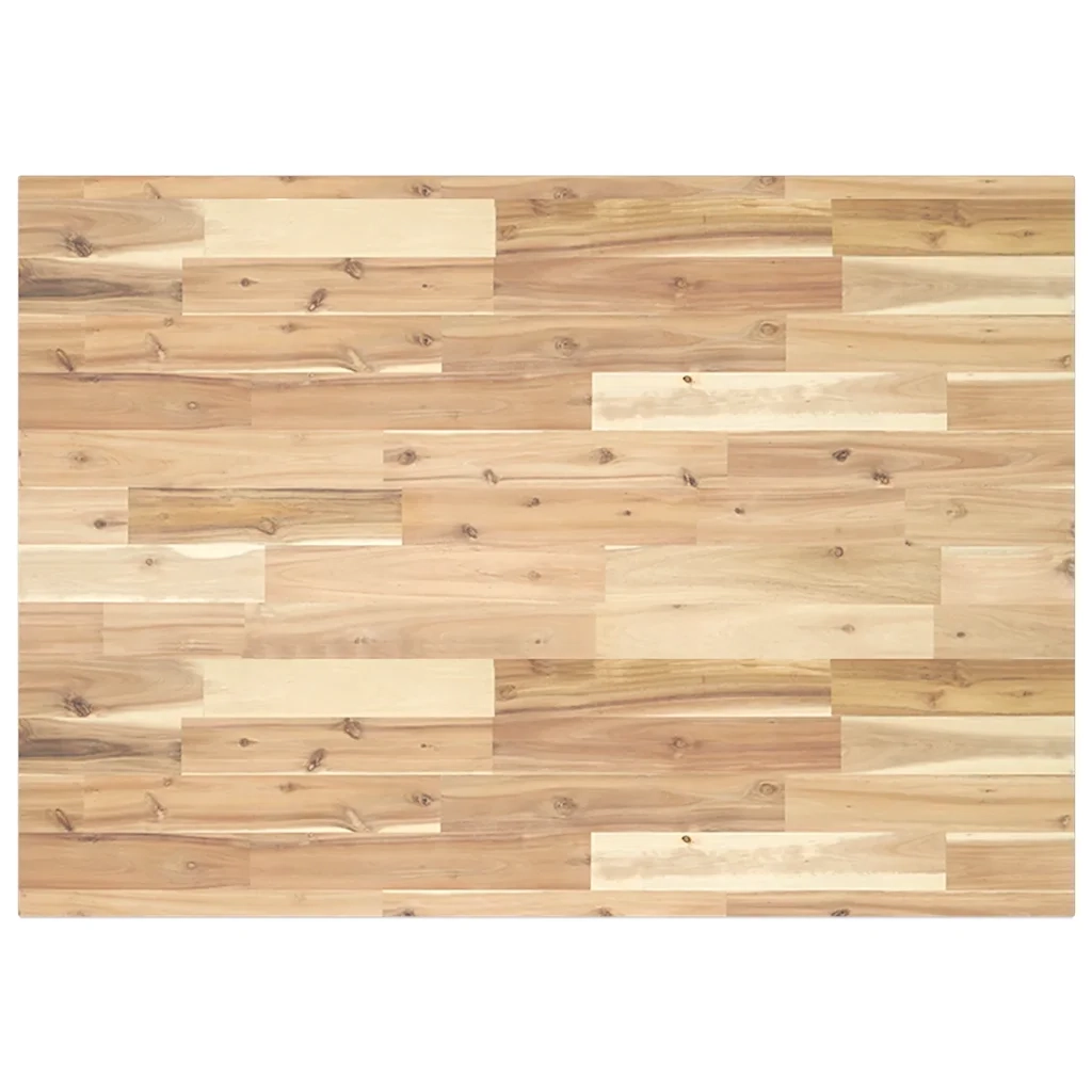 Piano Tavolo | Superficie Tavolo | Piano Scrivania Rettangolare 120x70x2cm Legno Massello di Acacia