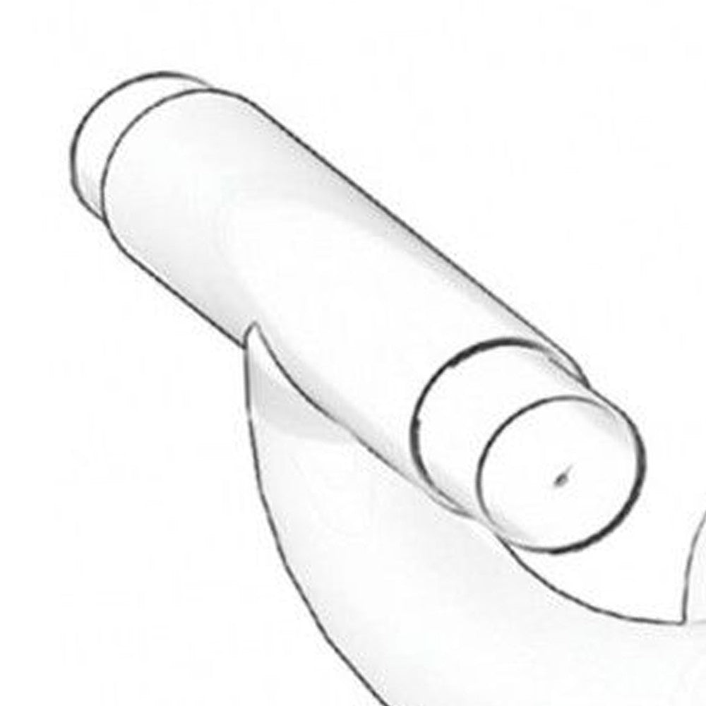 Raccordo a t 10 cm in acciaio rivestito color bianco