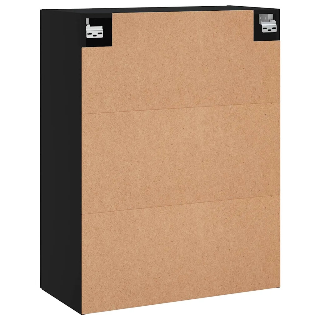 Mobili a Parete 2 pz Neri 69,5x34x90 cm 3195644