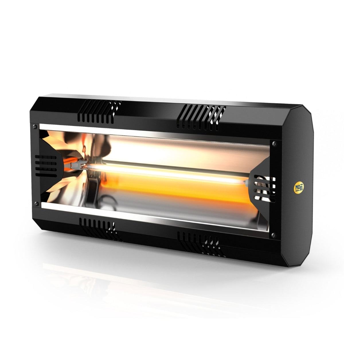 HATOR Nero 791N Lampada Riscaldatore Infrarossi 2000W con Spina | MO-EL