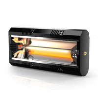 HATOR Nero 791N Lampada Riscaldatore Infrarossi 2000W con Spina | MO-EL