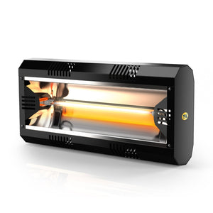 HATOR Nero 791N Lampada Riscaldatore Infrarossi 2000W con Spina | MO-EL