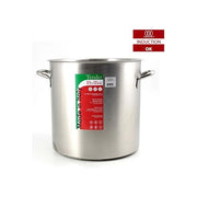 Pentola per induzione in acciaio inox con due maniglie Diametro 36 cm