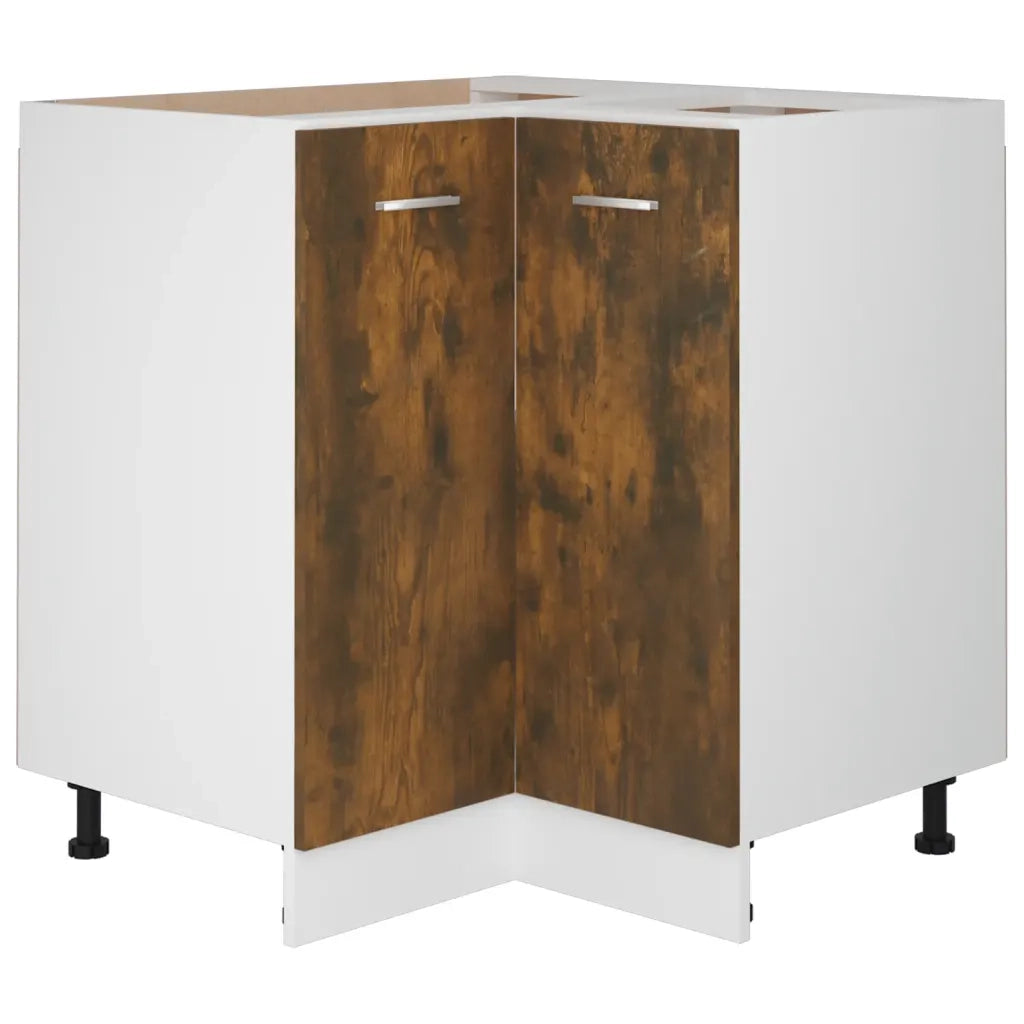 Armadietto Cucina-Mobiletto da Cucina ¡°Lyon¡± Rovere Fumo 75,5x75,5x81,5 cm