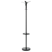 Appendiabiti Watson In Metallo Nero Dimensione 32x36x173cm