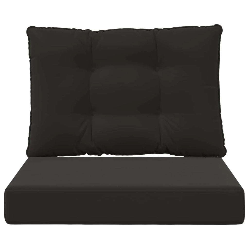 Cuscino per divano da esterno 2 pcs Nero Poliestere 900785