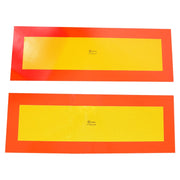 Set di fogli riflettenti rettangolari per rimorchio