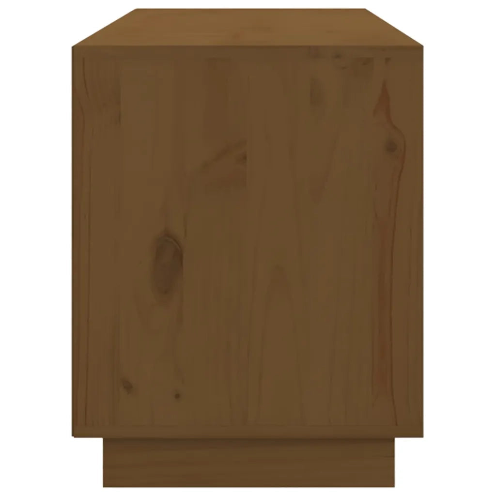 Mobile Porta TV ambra 176x37x47,5 cm in Legno Massello di Pino 814322