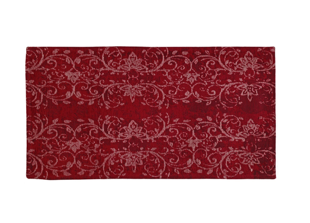 Tappeto Velour Antiscivolo Disegno Delavè By Suardi - 140x200 - Rosso