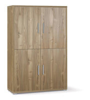 Mobile Multiuso 4 Ante 108x161x41 cm Noce Stelvio