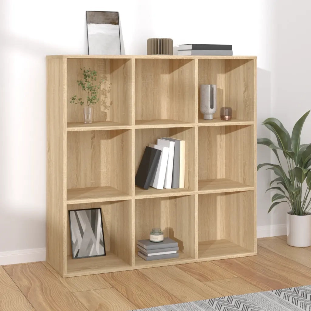Libreria Rovere Sonoma 98x29x97,5 cm in Legno Multistrato 801128