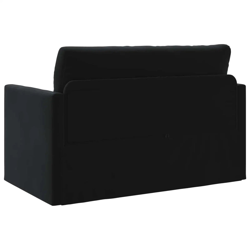 Divano letto Nero 124 x 71 x 78 cm Velluto 4106706