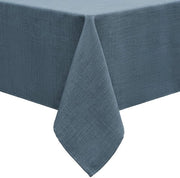 Tavolo in Lino con Effetto Lotus, Impermeabile, 4 Sfere di 140 x 140 cm, Tavolo in Lino, Protezione da Macchie, Blu