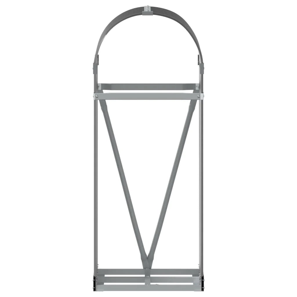 Portalegna 40 x 45 x 100 cm acciaio zincato antracite 02_0043777