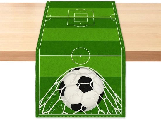 Tavolo da Calcio 33 x 183 cm - Decorazione da Tavolo per Partite di Calcio per Feste