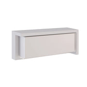 Applique LED da Esterno Blis Rettangolare 24W CCT Switch 2700K/3200K/4000K Bianco Opaco - Illuminazione Parete Design - Beneito & Faure