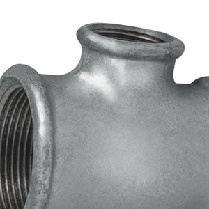 Raccordo tee ridotto ghisa 3/4x1x3/4