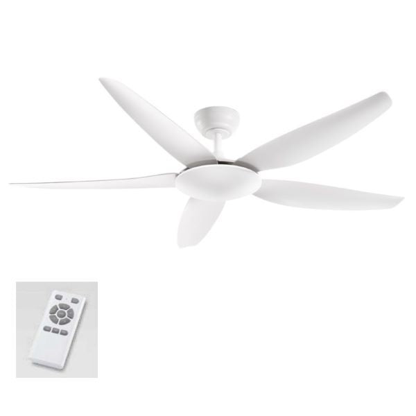 VENTILATORE BIANCO 5 PALE DIAMETRO 142 CM WIND PERENZ