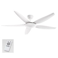 VENTILATORE BIANCO 5 PALE DIAMETRO 142 CM WIND PERENZ