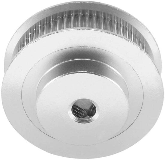 Distributore a rullo 60T - Lame in lega di alluminio - 2GT-30/36/40/48/60 denti - Foratura interna 5/6,35/8/10/12mm - Adatto per stampante 3D/CNC - Elevata finitura - Distributore a rullo a tempo