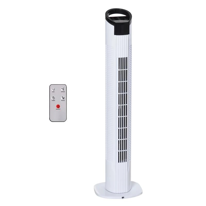 VENTILATORE A COLONNA OSCILLANTE A 3 FUNZION CON TELECOMANDO DA 50 W