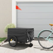Rimorchio da Bici Nero 45 kg in Ferro 94115