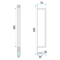 Portasciugamano Da Bagno Black