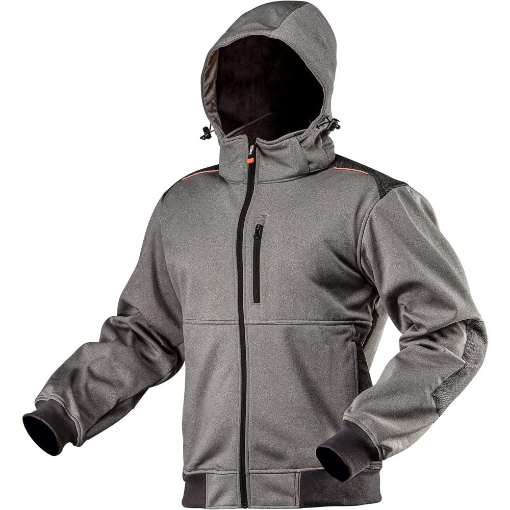 Topex 81-551-xl giacca da lavoro in softshell cappuccio staccabil